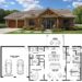1232 Sq. Ft. Country Plan with 2 Bedrooms, 2 Bathrooms, Flex Room, and 2-Car Garage