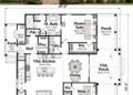 2172 Sq. Ft. Modern Farmhouse Plan with 3-4 Bedrooms, 2.5 Bathrooms, Wraparound Porch, and Optional Bonus Room