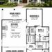 1257 Sq. Ft. Modern Farmhouse Plan with 2 Bedrooms, 2 Bathrooms, Open Living Area, and Covered Porches