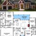 2199 Sq. Ft. Open-Concept House Plan with 3 Bedrooms, 2-3 Bathrooms, Bonus Room, and 2-Car Garage