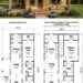 966 Sq. Ft. Modern Farmhouse Plan with 2 Bedrooms, 1 Bathroom, Open Floor Plan, and Covered Porch