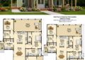 1593 Sq. Ft. Modern Farmhouse Plan with 2 Bedrooms, 2 Bathrooms, Open Floor Plan, and 2-Car Garage