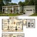 1642 Sq. Ft. Modern Plan with 3 Bedrooms, 2 Bathrooms, Open Floor Plan, and 2-Car Garage