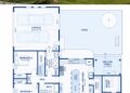 1,808-square-foot Modern Farmhouse combines timeless farmhouse charm with practical single-story living. Designed with three bedrooms, two bathrooms, and a two-car garage, the home offers a comfortable layout that works well for families, couples, and homeowners seeking efficient everyday living.