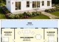1512 Sq. Ft. Modern House Plan with 2 Bedrooms and Open Living