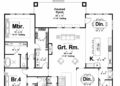 2987 Sq. Ft. Modern House Plan with 4 Bedrooms and Spacious Open Living