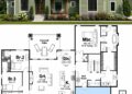 2569 Sq. Ft. Modern Farmhouse Plan with 4 Bedrooms and Spacious Family Living