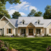 2343 Sq. Ft. Modern Farmhouse Plan with 4 Bedrooms, 3.5 Bathrooms, Home Office, and 2-Car Garage