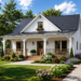 1020 Sq. Ft. Modern Farmhouse Plan with 2 Bedrooms, 2 Bathrooms, Open Floor Plan, and Covered Porch