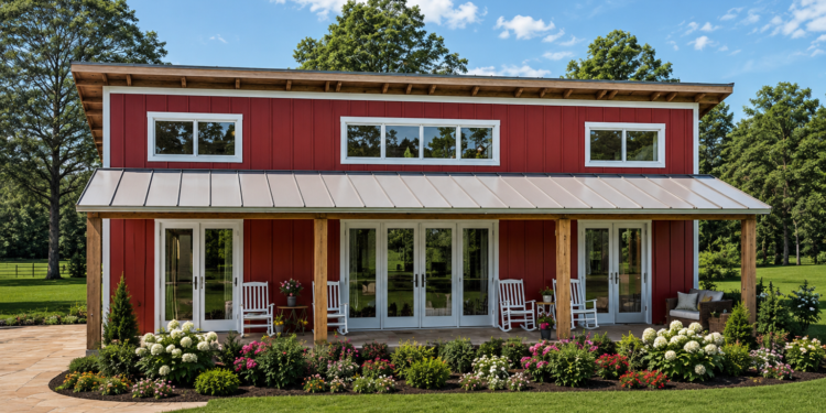 1170 Sq. Ft. Modern Plan with 2 Bedrooms, 2 Bathrooms, Vaulted Great Room, and Outdoor Living