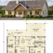 1717 Sq. Ft. Modern Farmhouse Plan with 3 Bedrooms, 2 Bathrooms, Split Layout, and Open Family Living