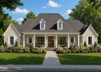 2789 Sq. Ft. Modern Farmhouse Plan with 4–5 Bedrooms and Luxury Living