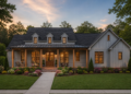 2216 Sq. Ft. Modern Farmhouse Plan with 3–4 Bedrooms and Vaulted Great Room
