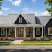 2648 Sq. Ft. Modern Farmhouse Plan with 3 Bedrooms, 3.5 Bathrooms, Bonus Room, and 2-Car Garage
