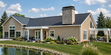2731 Sq. Ft. Barndominium Plan with 3 Bedrooms, 2.5 Bathrooms, Home Office, Loft, and 3-Car Garage