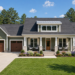 1180 Sq. Ft. Modern Farmhouse Plan with 2 Bedrooms, 2 Bathrooms, Front Porch, and 2-Car Garage