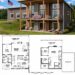 1161 Sq. Ft. Modern House Plan with 1–3 Bedrooms and an Expansive 3-Car Garage