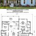 1487 Sq. Ft. Modern Farmhouse Plan with 3 Bedrooms and Side-Entry Garage