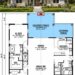 2030 Sq. Ft. One-Story Country Craftsman House Plan with Vaulted Great Room