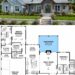 2454 Sq. Ft. Modern Farmhouse Plan with 3 Bedrooms, Office, and 3-Car Garage