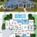 3065 Sq. Ft. Craftsman House Plan with 4 Bedrooms, Media Room, and 3-Car Garage
