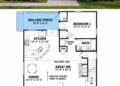 1400 Sq. Ft. Cottage Plan with 2 Bedrooms, Loft, and Open-Concept Living