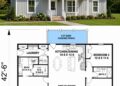1425 Sq. Ft. Modern Farmhouse Plan with 3 Bedrooms and Open-Concept Living1425 Sq. Ft. Modern Farmhouse Plan with 3 Bedrooms and Open-Concept Living