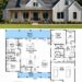 2365 Sq. Ft. Modern Farmhouse Plan with 3–4 Bedrooms, Office, and Optional Loft