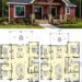 1491 Sq. Ft. Modern Farmhouse Plan with 3 Bedrooms and Open Living