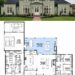 3170 Sq. Ft. French Country Plan with 4 Bedrooms and 3-Car Garage