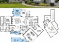 2806 Sq. Ft. French Country Plan with 3 Bedrooms and 2-Car Garage