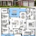 2004 Sq. Ft. Craftsman Plan with 3 Bedrooms and 2.5 Bathrooms
