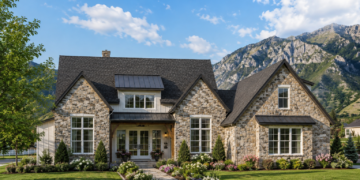 2877 Sq. Ft. Modern Transitional House Plan with 4 Bedrooms and 3-Car Garage