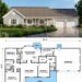 Traditional House Plan with 3 Bedrooms, 2 Bathrooms, and 1,488 Sq. Ft.