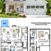 1,192 Sq. Ft. Cottage Plan with 2–4 Bedrooms, 2 Bathrooms, and 2-Car Garage