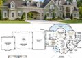 3,302 Sq. Ft. French Country Plan with 5 Bedrooms and 6 Bathrooms