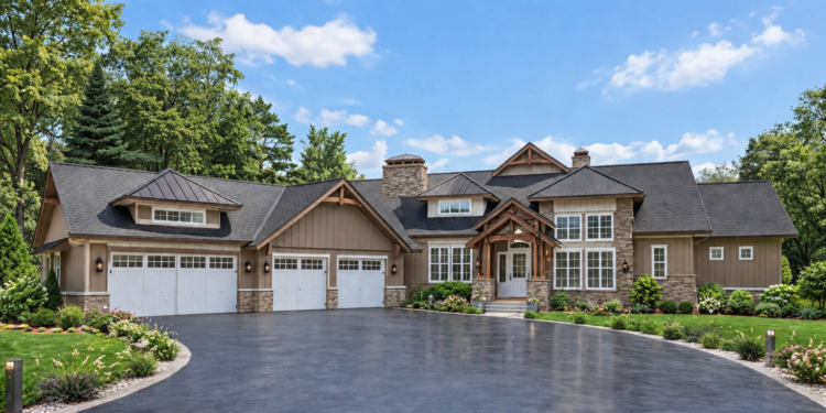 3,147 Sq. Ft. Craftsman Plan with 3–4 Bedrooms and 2 Bathrooms