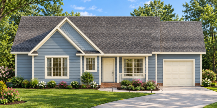 1,418 Sq. Ft. Traditional Plan with 3 Bedrooms and 2 Bathrooms