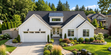 1,713 Sq. Ft. Modern Farmhouse Plan with 3 Bedrooms and 2 Bathrooms