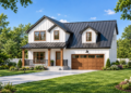 1,297 Sq. Ft. Country Plan with 3 Bedrooms, 2.5 Bathrooms, and 2-Car Garage
