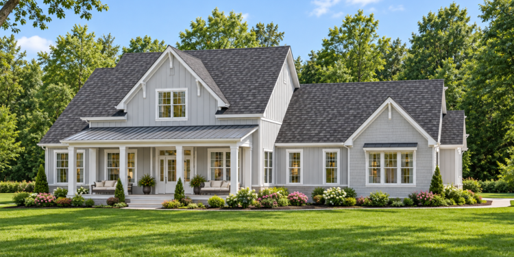 2,498 Sq. Ft. Modern Farmhouse Plan with 3–4 Bedrooms and 2.5 Bathrooms