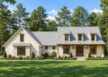 2,256 Sq. Ft. Modern Farmhouse Plan with 3 Bedrooms, 2 Bathrooms, and 2-Car Garage