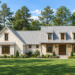 2,256 Sq. Ft. Modern Farmhouse Plan with 3 Bedrooms, 2 Bathrooms, and 2-Car Garage