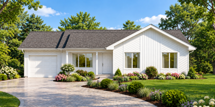1,104 Sq. Ft. Country Plan with 3 Bedrooms and 1.5 Bathrooms