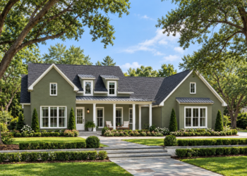 2,427 Sq. Ft. Modern Farmhouse Plan with 3 Bedrooms and 3.5 Bathrooms