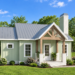 996 Sq. Ft. Modern Farmhouse Plan with 2 Bedrooms and 2 Bathrooms
