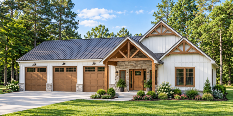 1,476 Sq. Ft. Barndominium Plan with 2 Bedrooms and 2.5 Bathrooms