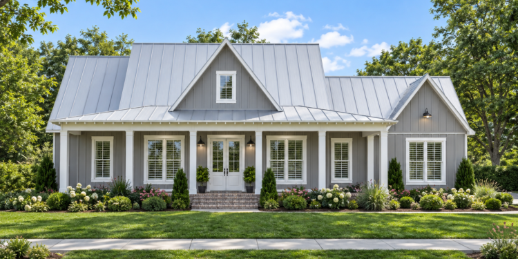 2,085 Sq. Ft. Modern Farmhouse Plan with 3 Bedrooms and 2.5 Bathrooms