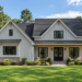 1,482 Sq. Ft. Modern Farmhouse Plan with 3 Bedrooms and 2.5 Bathrooms