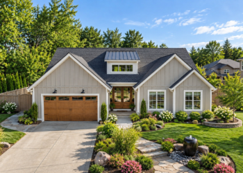 1,713 Sq. Ft. Modern Farmhouse Plan with 3 Bedrooms and 2 Bathrooms